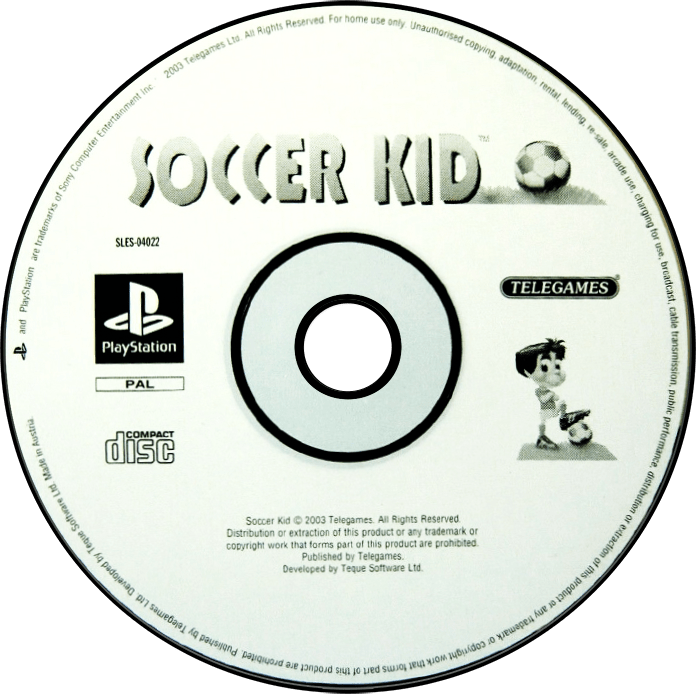 Soccer Kid media 7 for Playstation